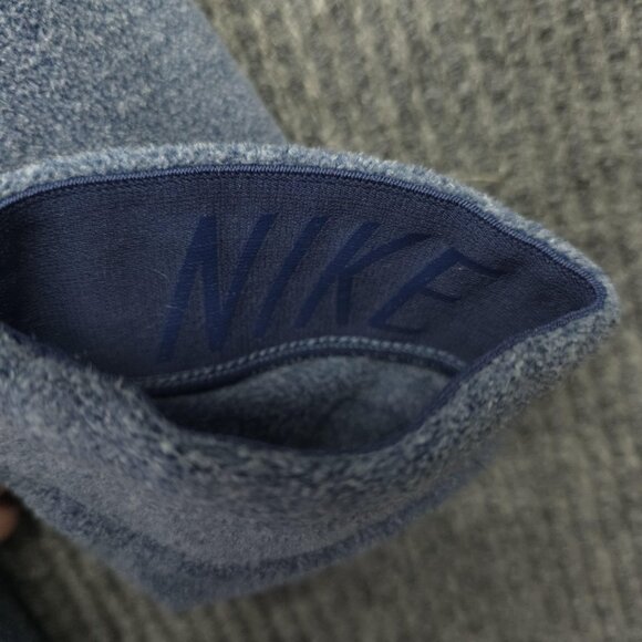 Nike Dri-FIT Sweater Jacket Womens L Cowl Neck Pullover Fleece Side Zip Pockets - Picture 9 of 16
